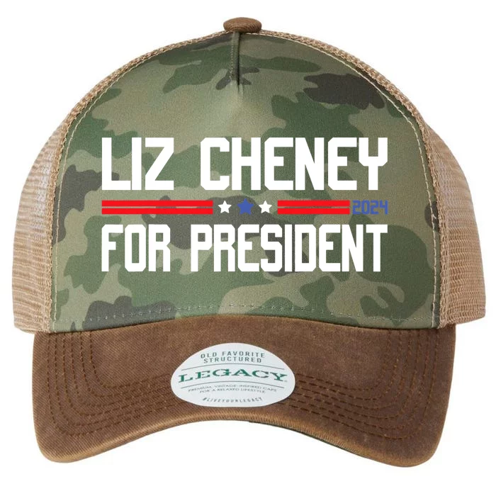 Liz Cheney For President 2024 Legacy Tie Dye Trucker Hat