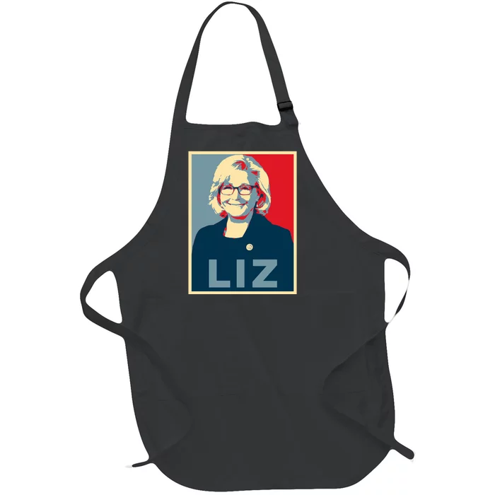 Liz Cheney For President 2024 Usa Political Election Full-Length Apron With Pocket