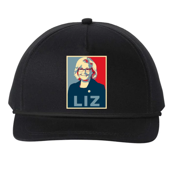 Liz Cheney For President 2024 Usa Political Election Snapback Five-Panel Rope Hat