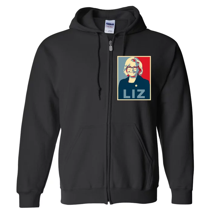 Liz Cheney For President 2024 Usa Political Election Full Zip Hoodie