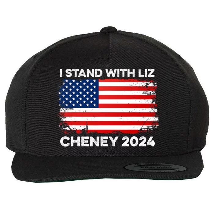 Liz Cheney For President Gop 2024 Election Vote Usa America Wool Snapback Cap