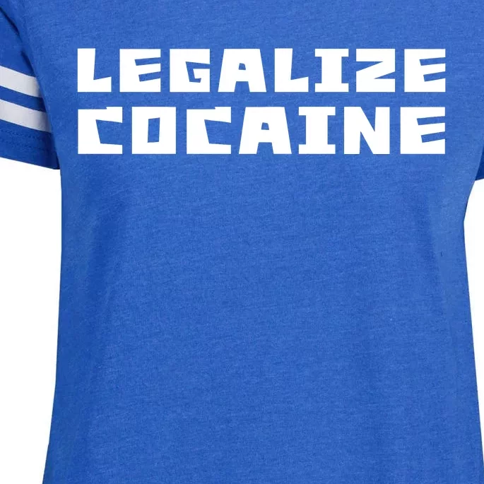 Legalize Cocaine Funny Enza Ladies Jersey Football T-Shirt