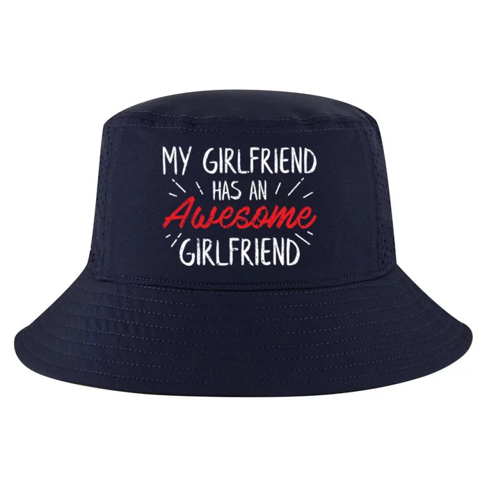 Lesbian Couple Funny Cute Valentines Day Gift Cool Gift Cool Comfort Performance Bucket Hat