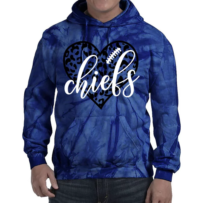 Love Chiefs Football Cool Kansas City Design Tie Dye Hoodie