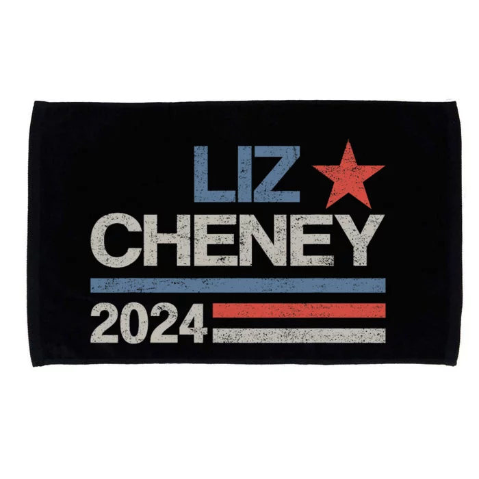 Liz Cheney For President 2024 Usa Election Liz 24 Microfiber Hand Towel