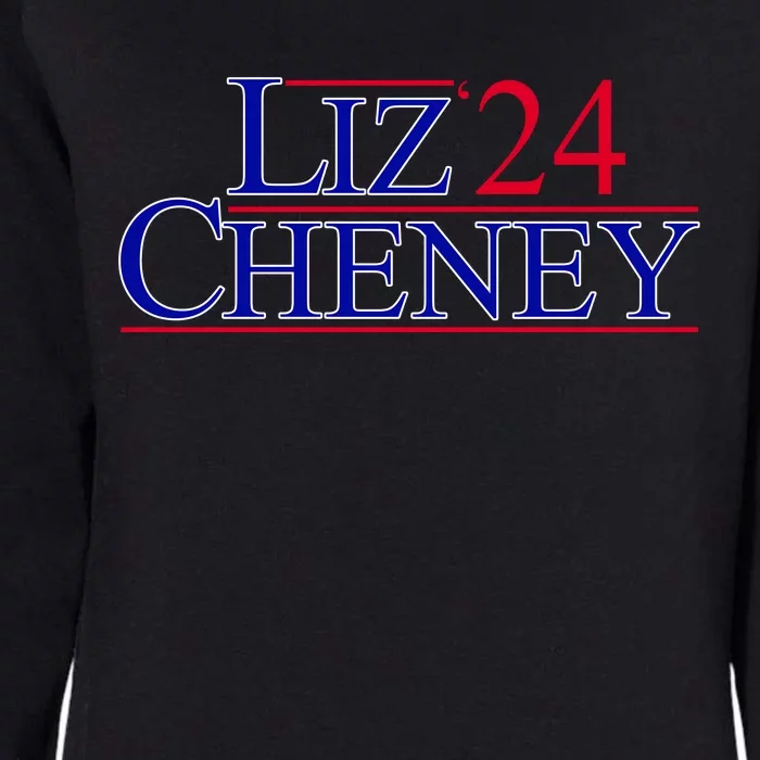 Liz Cheney For President 2024 USA Womens California Wash Sweatshirt