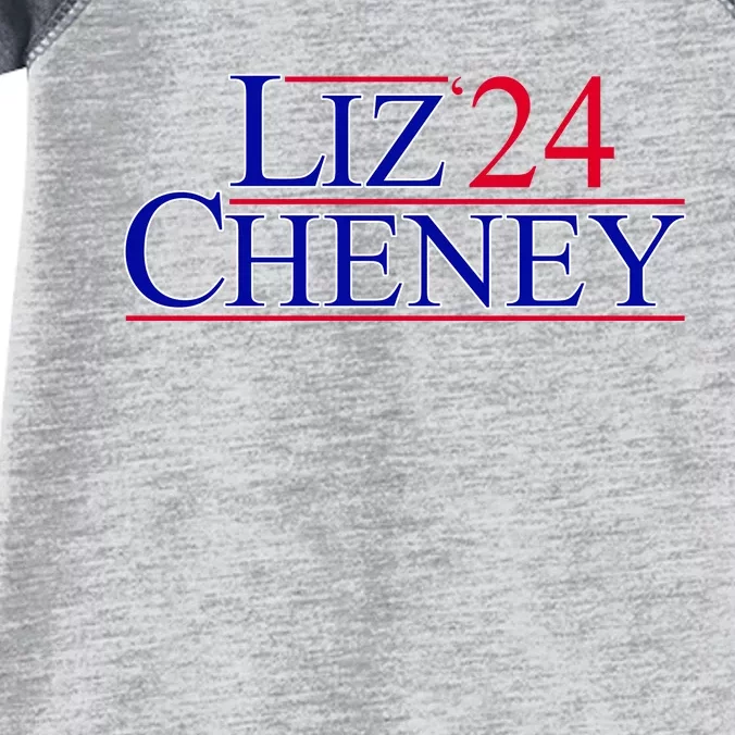 Liz Cheney For President 2024 USA Infant Baby Jersey Bodysuit