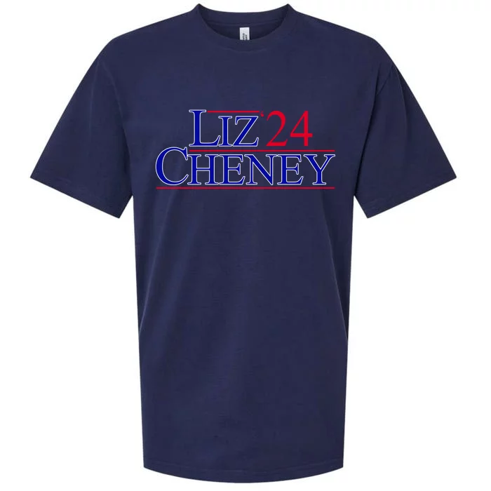 Liz Cheney For President 2024 USA Sueded Cloud Jersey T-Shirt