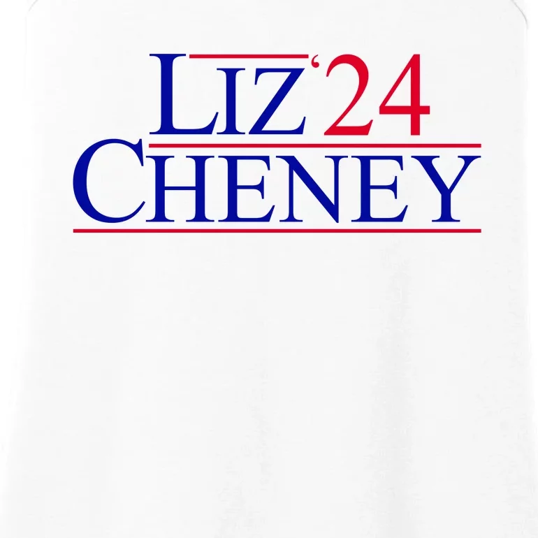 Liz Cheney For President 2024 USA Ladies Essential Tank