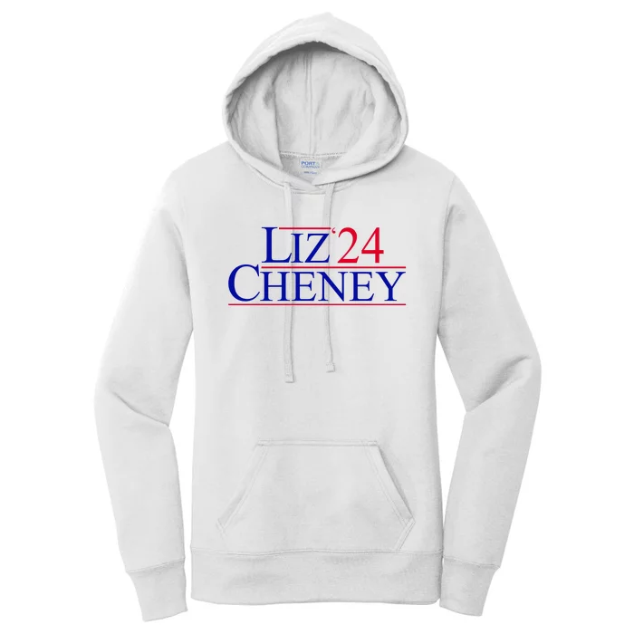 Liz Cheney For President 2024 USA Women's Pullover Hoodie