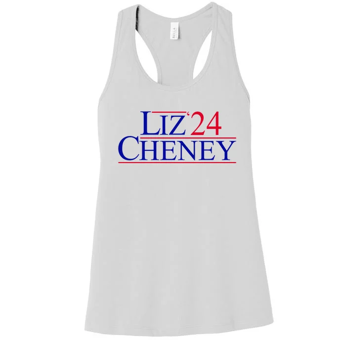 Liz Cheney For President 2024 USA Women's Racerback Tank