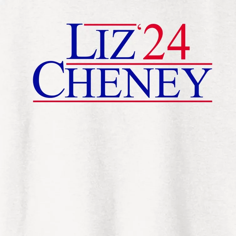 Liz Cheney For President 2024 USA Women's Crop Top Tee