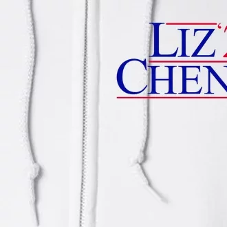 Liz Cheney For President 2024 USA Full Zip Hoodie