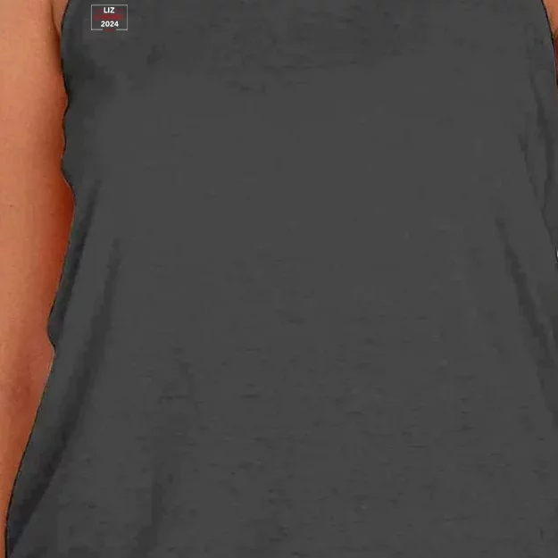 Liz Cheney For President 2024 Usa Election Vote Liz Cheney Women's Knotted Racerback Tank