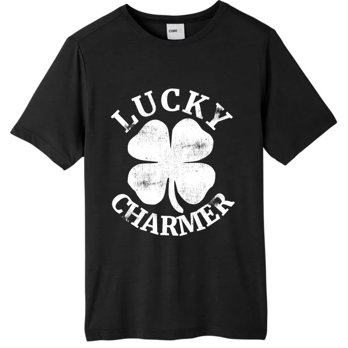 LUCKY CHARMER Funny St. Patrick's Day Boy Girl ChromaSoft Performance T-Shirt