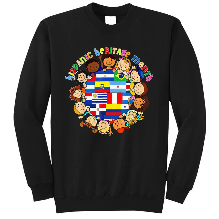 Latino Countries Flag For Hispanic Heritage Month Sweatshirt