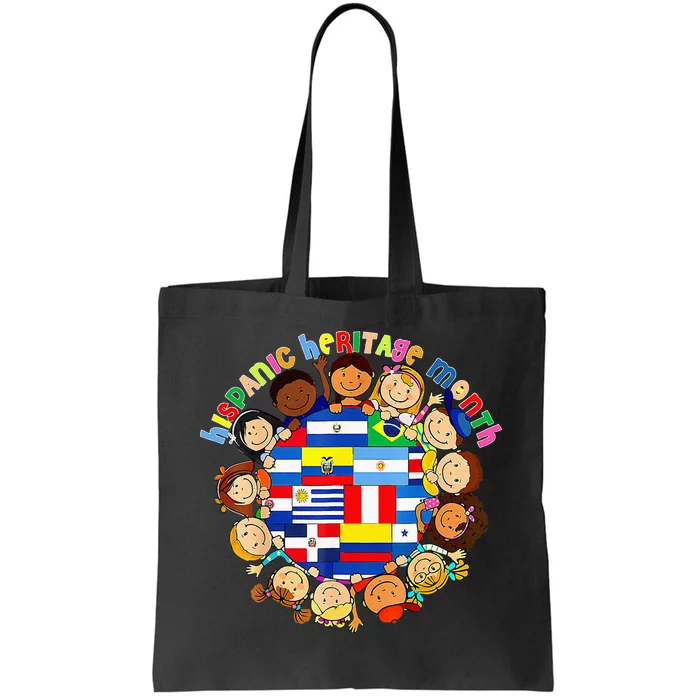 Latino Countries Flag For Hispanic Heritage Month Tote Bag