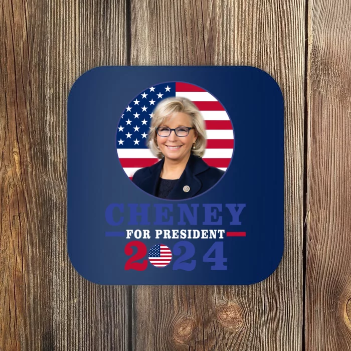 Liz Cheney For President 2024 USA Election Liz 24 Coaster