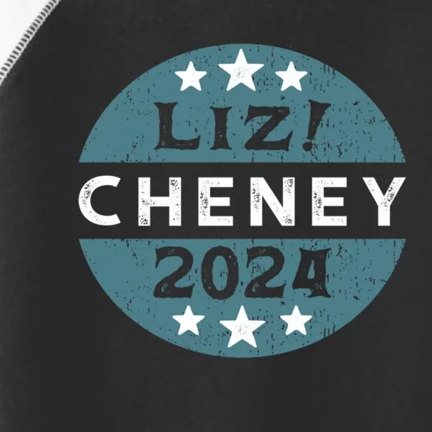 Liz Cheney For President 2024 Gift Toddler Fine Jersey T-Shirt