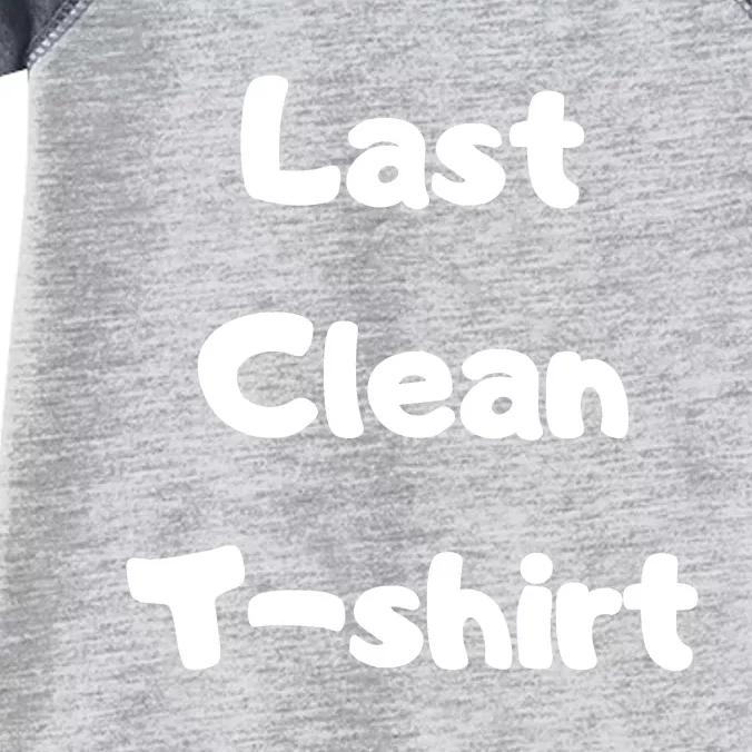 Last Clean FUNNY Laundry Day Infant Baby Jersey Bodysuit