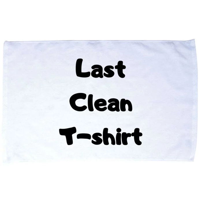 Last Clean FUNNY Laundry Day Microfiber Hand Towel