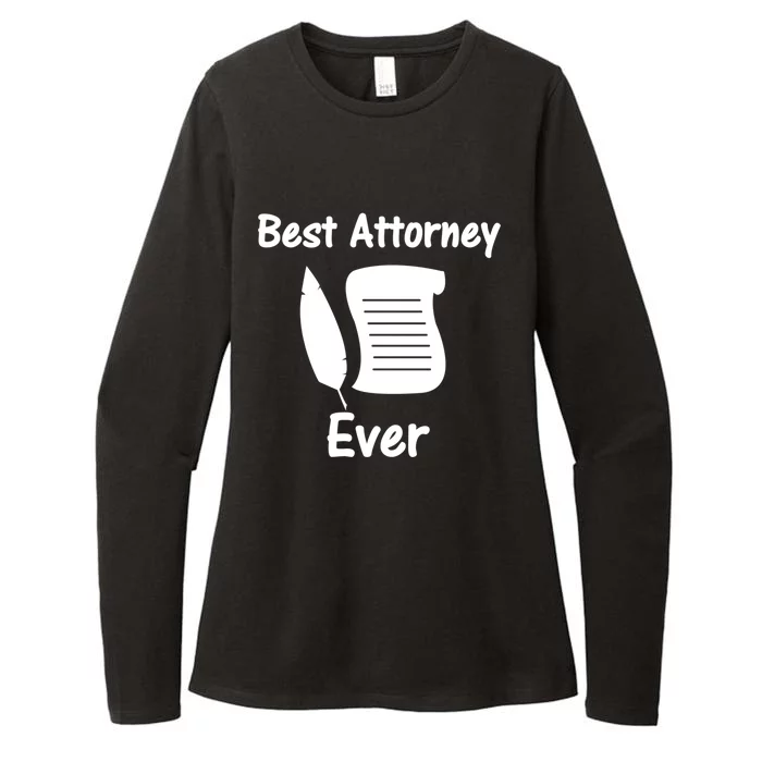 Law Clerk For Lawyer Gift Womens CVC Long Sleeve Shirt