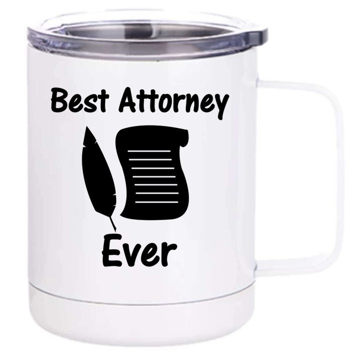 Law Clerk For Lawyer Gift Front & Back 12oz Stainless Steel Tumbler Cup