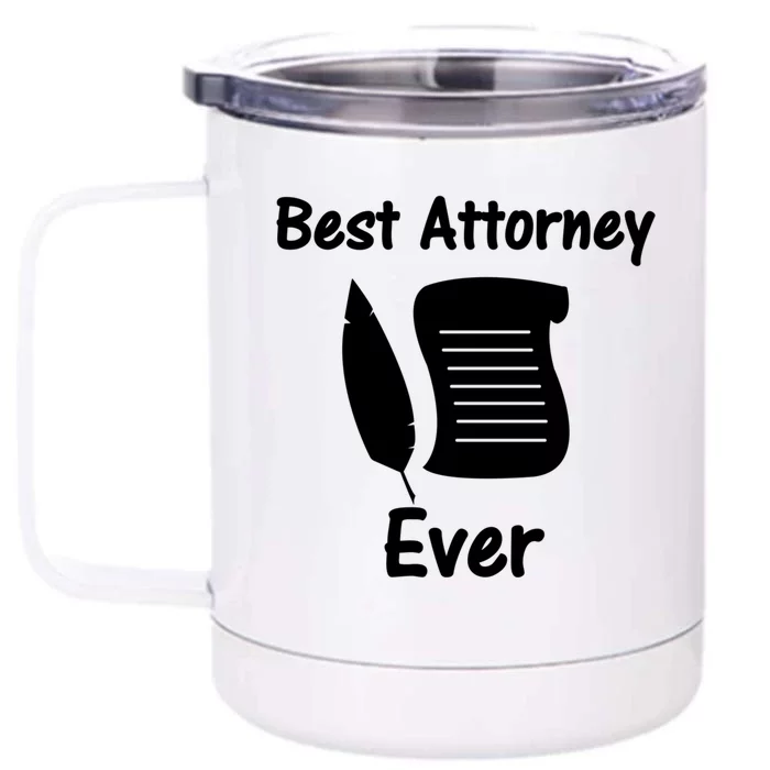 Law Clerk For Lawyer Gift Front & Back 12oz Stainless Steel Tumbler Cup