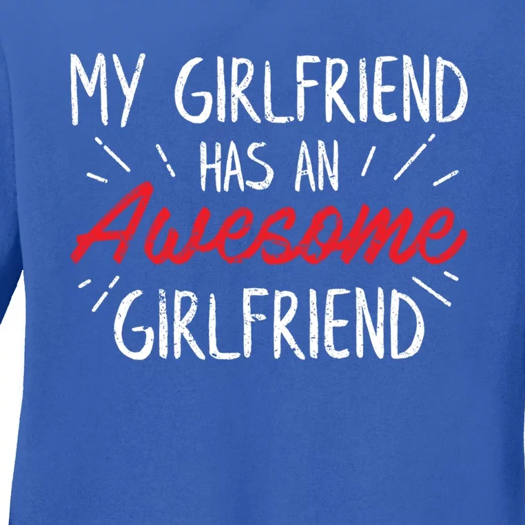 Lesbian Couple Funny Cute Valentines Day Gift Ladies Long Sleeve Shirt