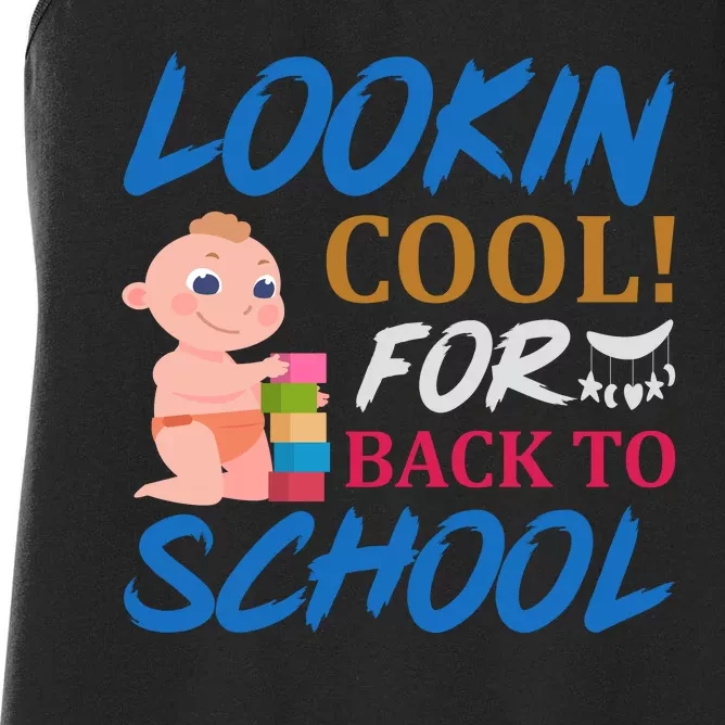 Lookin Cool For Back To School Women's Racerback Tank