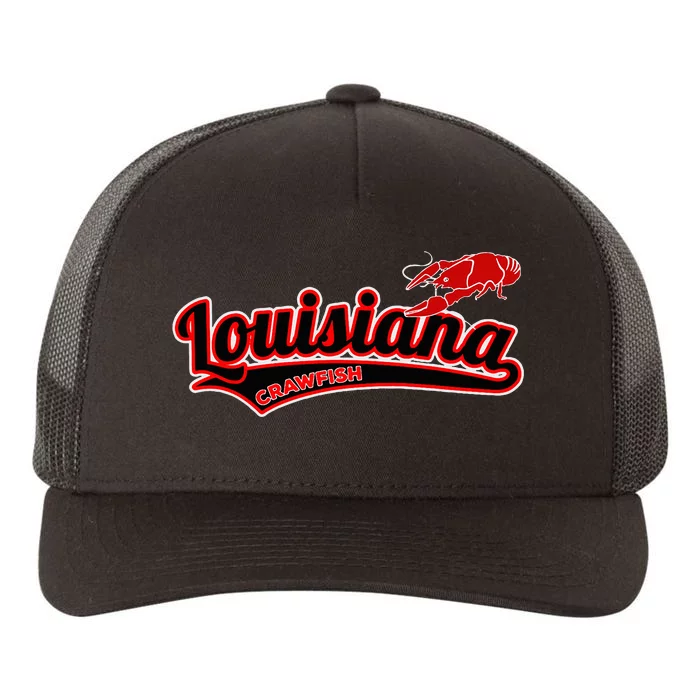 Louisiana Crawfish Funny College Boil Crew Yupoong Adult 5-Panel Trucker Hat