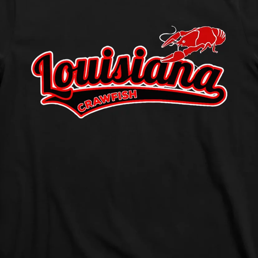 Louisiana Crawfish Funny College Boil Crew T-Shirt