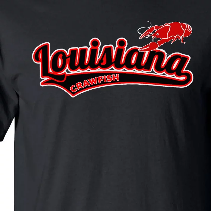 Louisiana Crawfish Funny College Boil Crew Tall T-Shirt