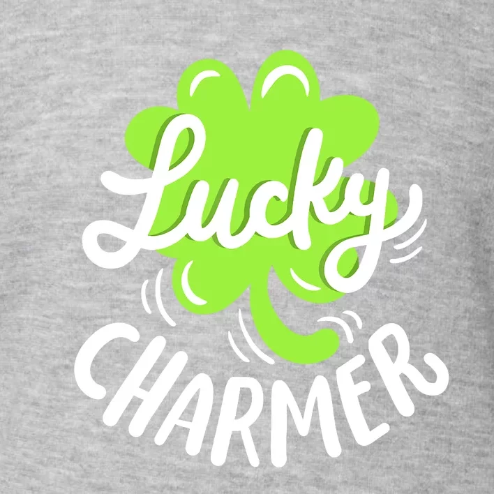 Lucky Charmer Funny St Patrick's Day Boy Girl Toddler Sweatshirt