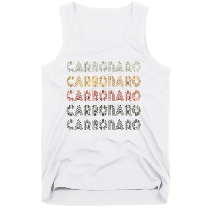 Love Carbonaro Grunge Style Black Carbonaro Tank Top