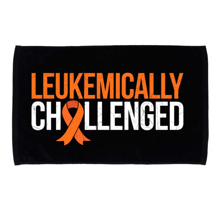 Leukemically Challenged Gift Microfiber Hand Towel