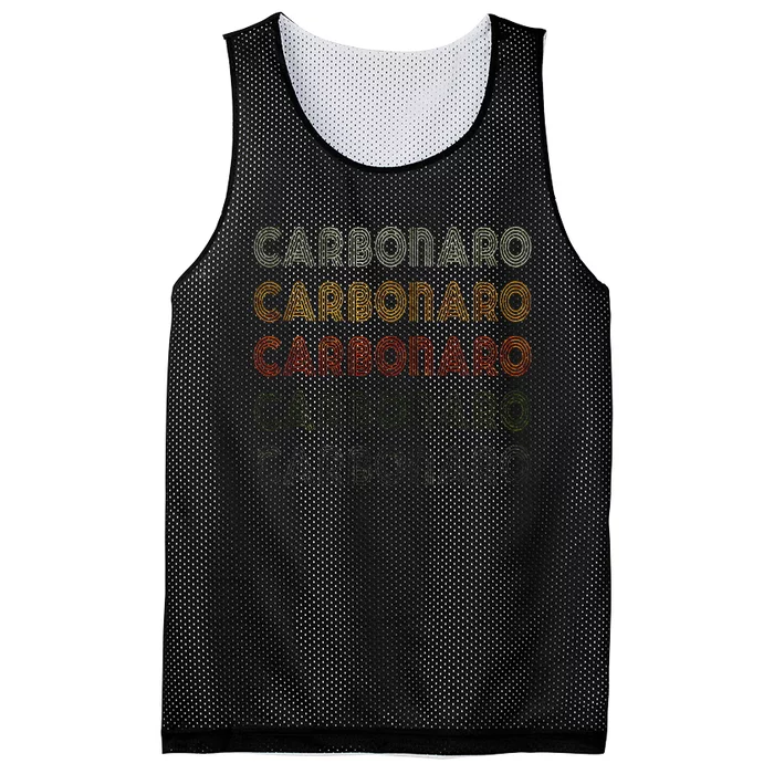 Love Carbonaro Grunge Vintage Style Black Carbonaro Mesh Reversible Basketball Jersey Tank