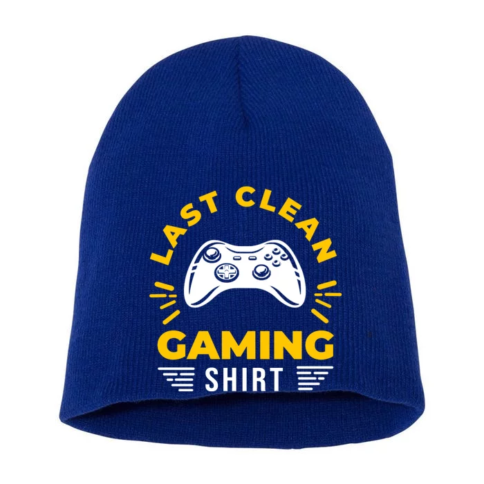 Last Clean Gaming Shirt Short Acrylic Beanie