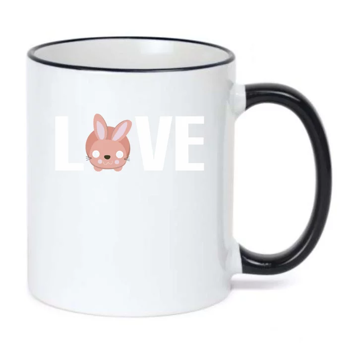 Love Cool Gift Christian Good Friday Easter Bunny Eastertide Funny Gift Black Color Changing Mug