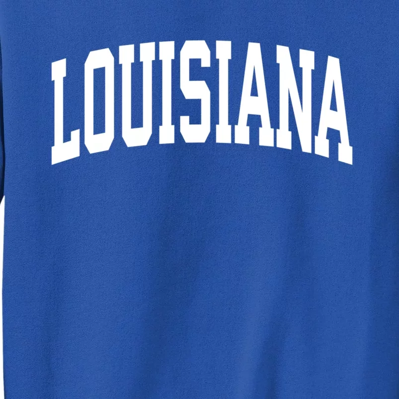 Louisiana Crewneck Gift Sports College Style State Usa Sweatshirt