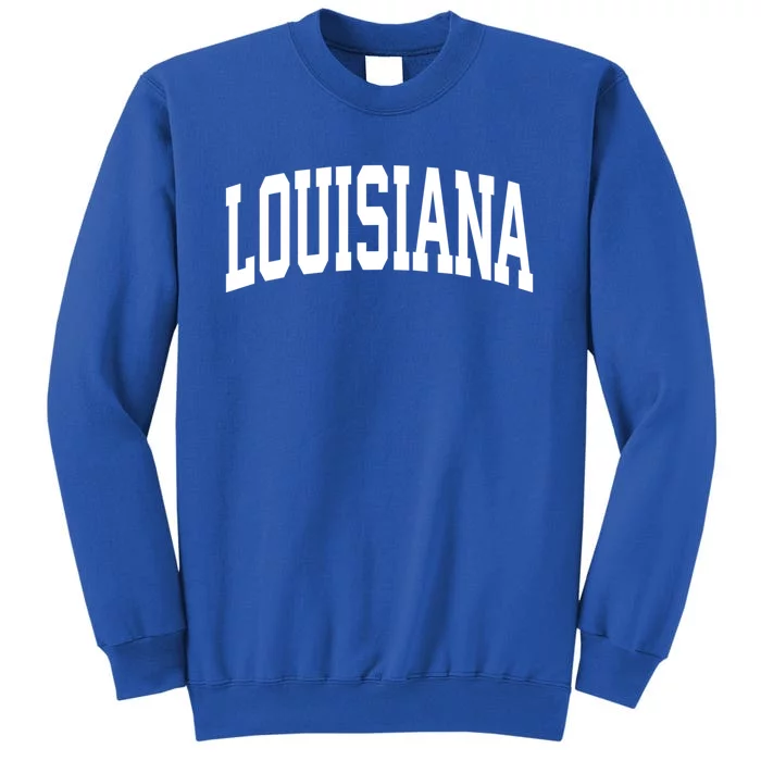 Louisiana Crewneck Gift Sports College Style State Usa Sweatshirt