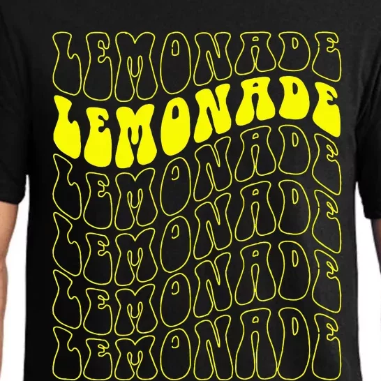 Lemonade Crew Groovy Retro Lemonade Stand Pajama Set