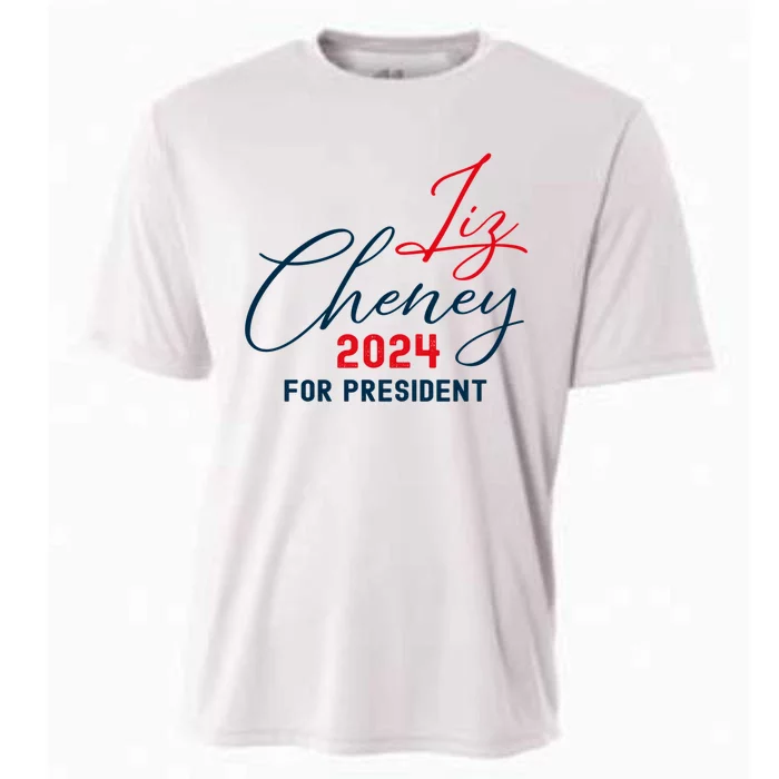 Liz Cheney Gift For President 2024 Usa Election Liz 24 Gift Cooling Performance Crew T-Shirt