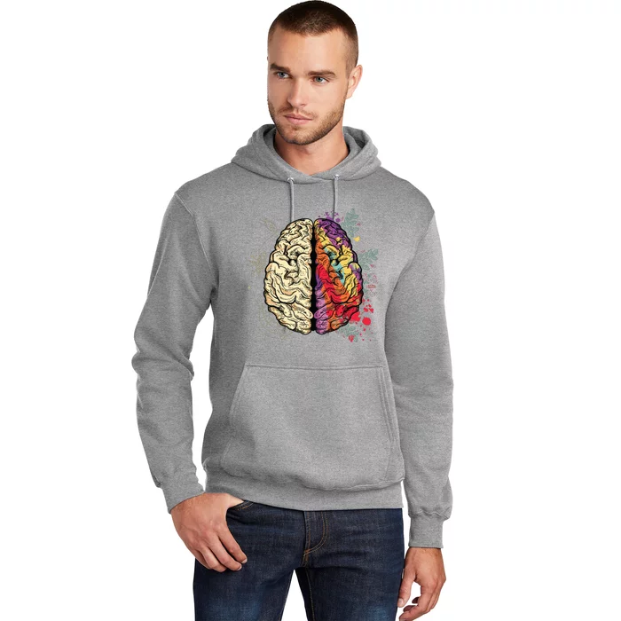 Logical Creative Human Brain Hoodie