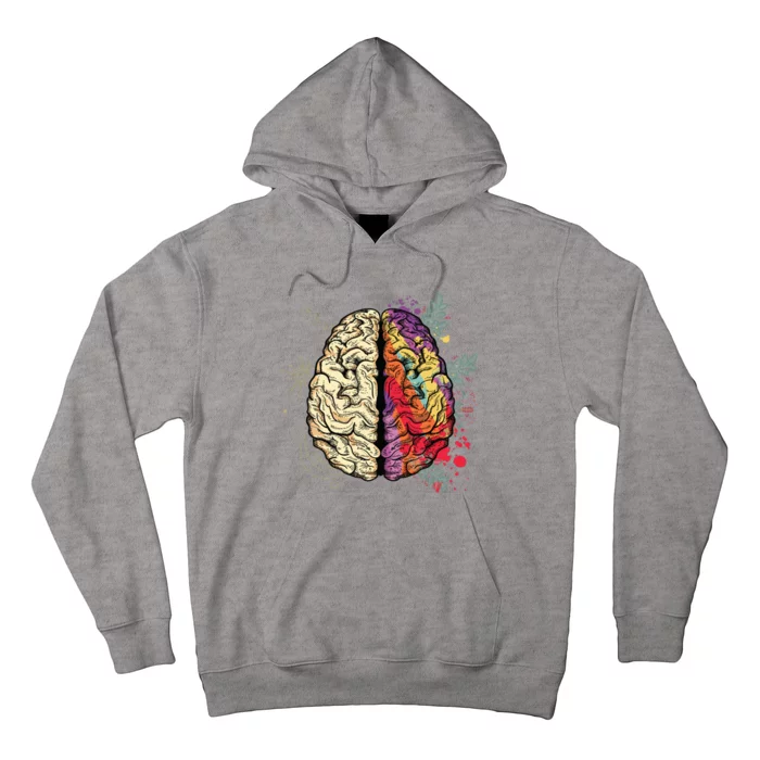 Logical Creative Human Brain Hoodie