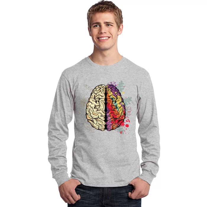 Logical Creative Human Brain Long Sleeve Shirt