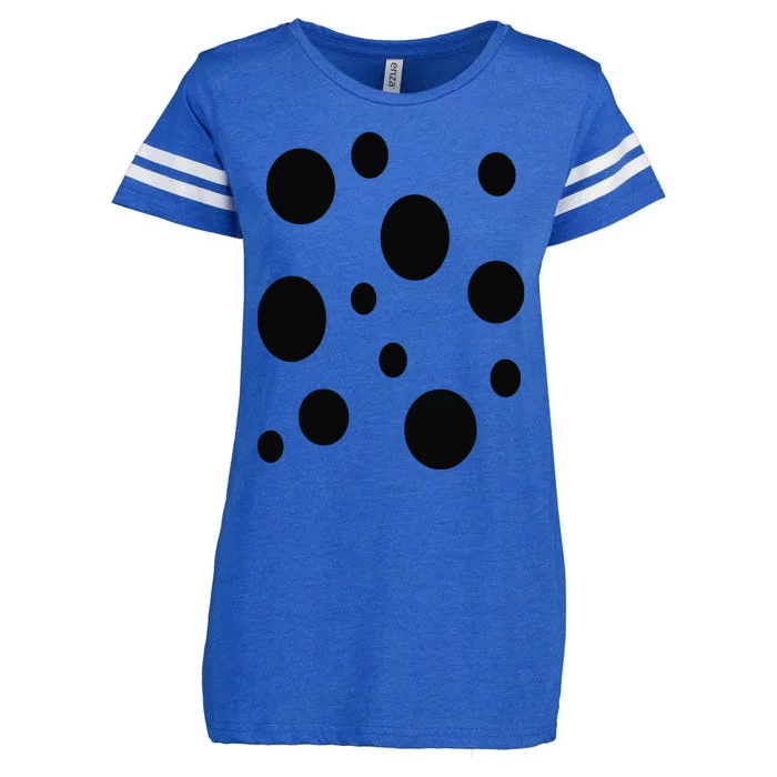 Ladybug Cute Halloween Costume Enza Ladies Jersey Football T-Shirt