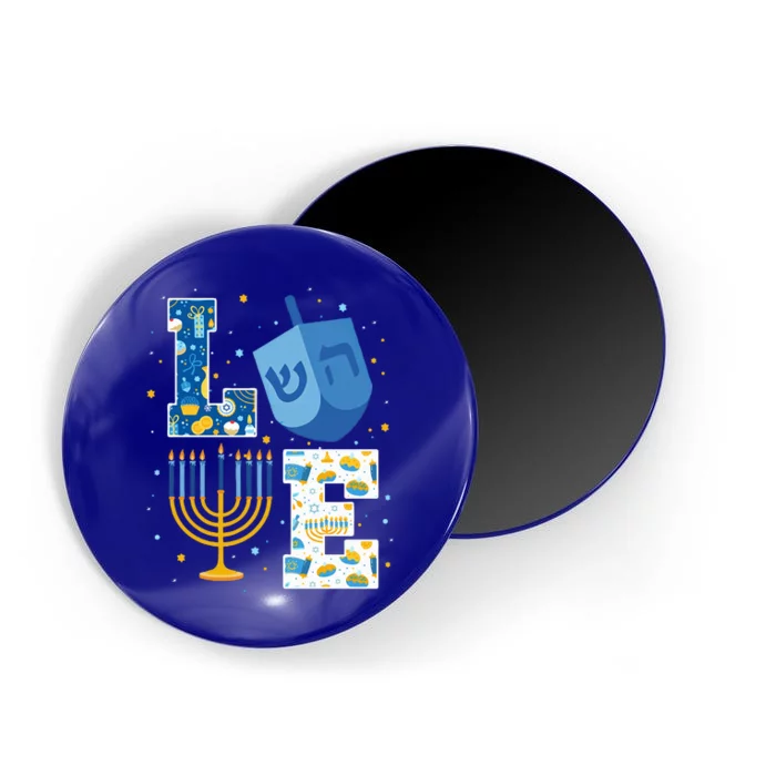 LOVE Cute Hanukkah Decorations Dreidel Menorah Chanukah Magnet