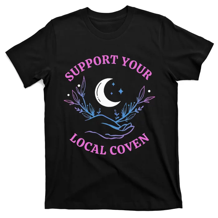 Local Coven Halloween Witch Supporter T-Shirt