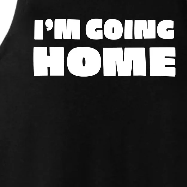 Lily Chapman Im Going Home Ladies Tri-Blend Wicking Tank